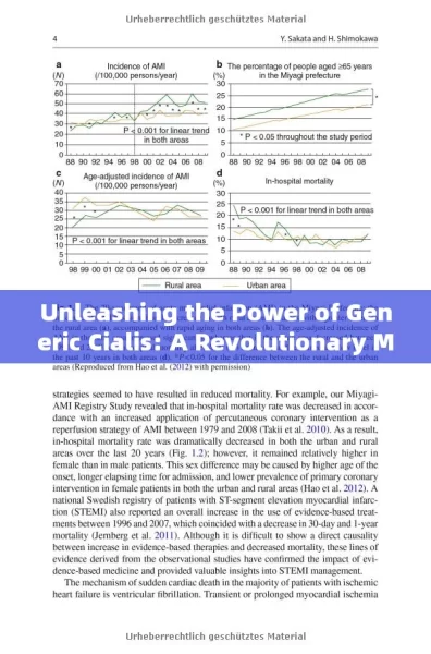 Unleashing the Power of Generic Cialis: A Revolutionary Medication for Mens Health