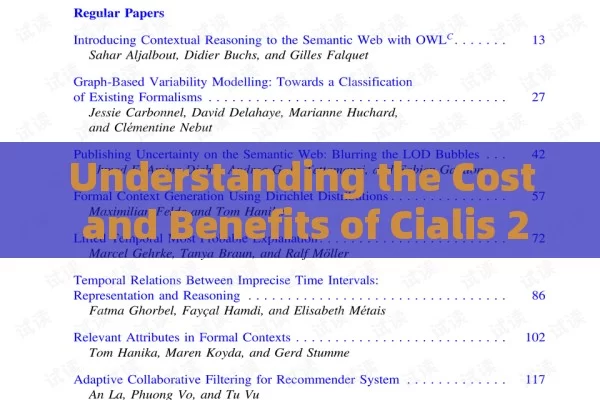 Unlocking Cialis Costs in Spanish Pharmacies with Prescription