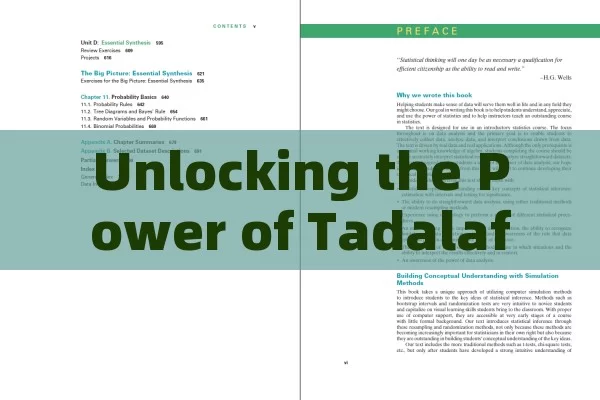 Unlocking the Power of Tadalafil 5 mg: A Comprehensive Guide for Men Seeking Enhanced Performance