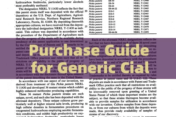 Purchase Guide for Generic Cialis in Spanish Physical Pharmacies