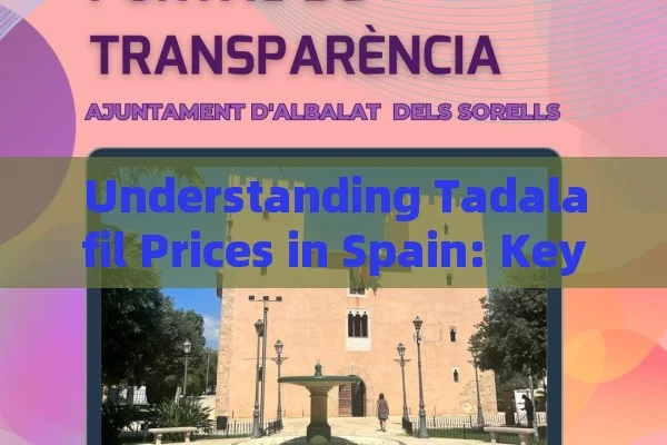 Understanding Tadalafil Prices in Spain: Key Facts to be Aware Of